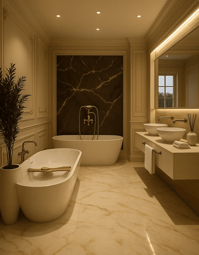 Luxurious bathroom