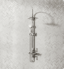 Arlington Polished Nickel 2-way Thermostatic Shower